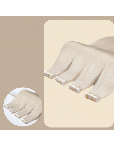 Extensões Adesivas / tapes lisas Premium Russian Hair 1004 de pas cher