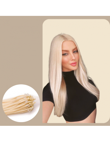 100 sterke platina blond ringen extensies Toutes les collections ici