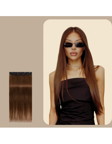 Rechte Chocolade Mono Clip Verlenging Maxi Volume Band pas cher 