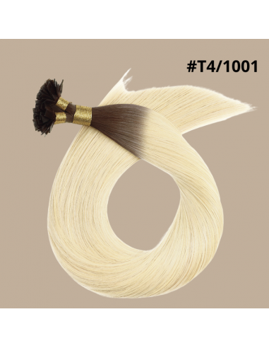 100 Premium Steil Keratine Extensions Met Platte Punt T4/1001 2024