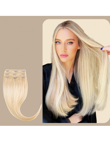 Stiff Clips Platina Blonde Extensions Pidennykset d'Europe débarque