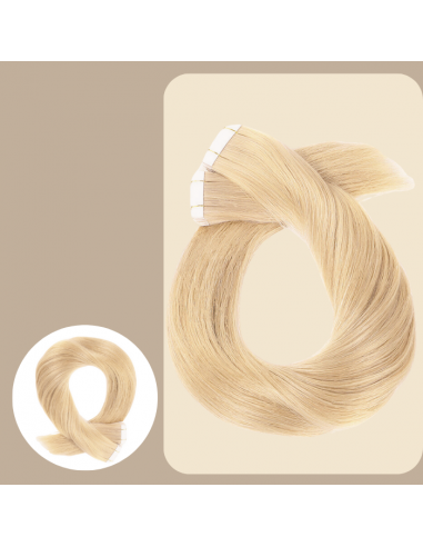 Premium Russian Hair 24 rette tape-extensions Fin de série