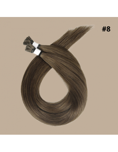 50 Keratin Extensions Rett Premium med I-spiss 8 2023